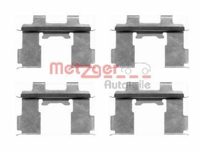 METZGER Accessory Kit, disc brake pad