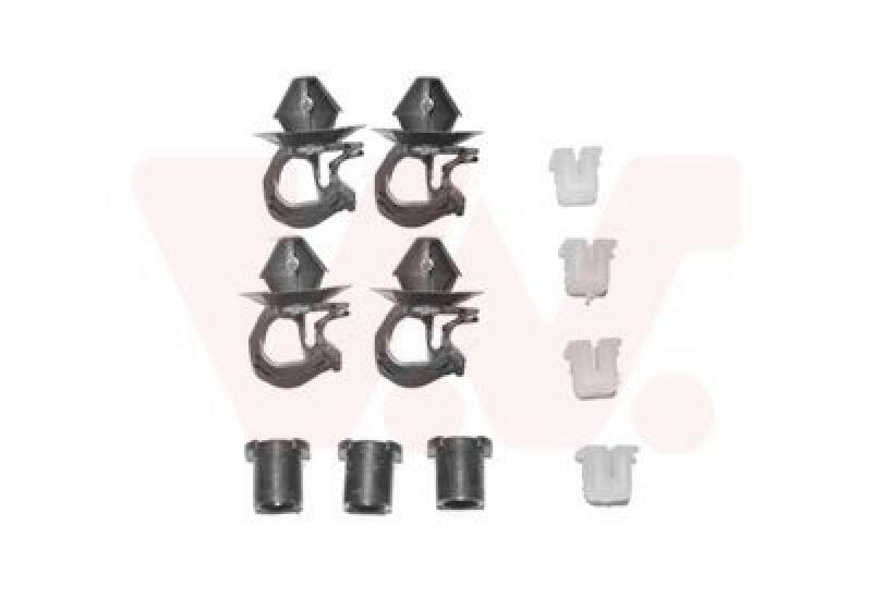 VAN WEZEL Mounting Kit, bonnet