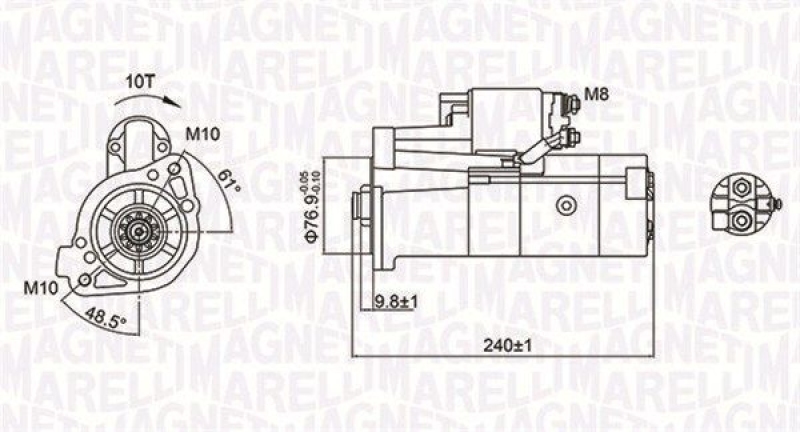 MAGNETI MARELLI Starter