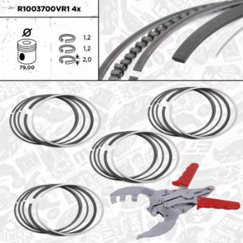 ET ENGINETEAM Piston Ring Kit