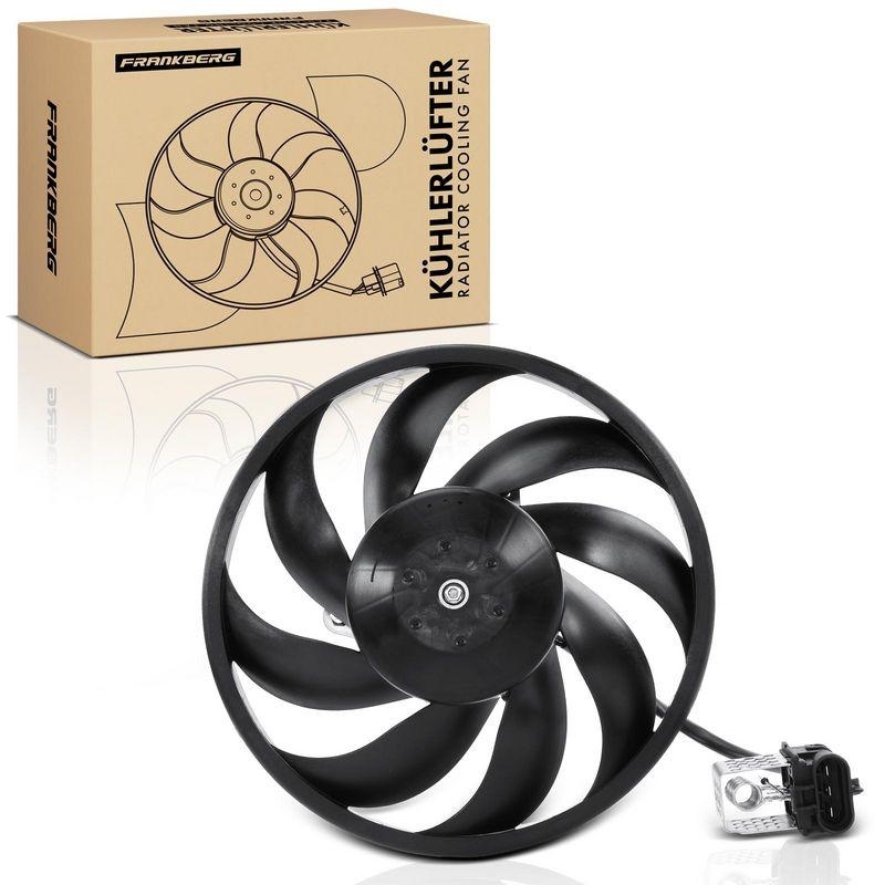 1x Frankberg Motork&uuml;hler Einfachl&uuml;fter ohne K&uuml;hlerl&uuml;fterrahmen passend f&uuml;r Opel Corsa C F08 F68 Tigra Twintop X04 5481FB0021391