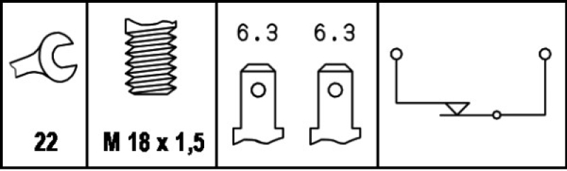 HELLA Switch, reverse light