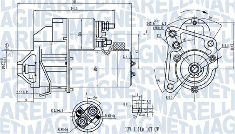 MAGNETI MARELLI Starter