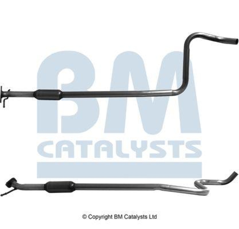 BM Catalysts Abgasrohr mitte passend f&uuml;r Ford Fiesta 6 1.25 1.4 Van BM51112