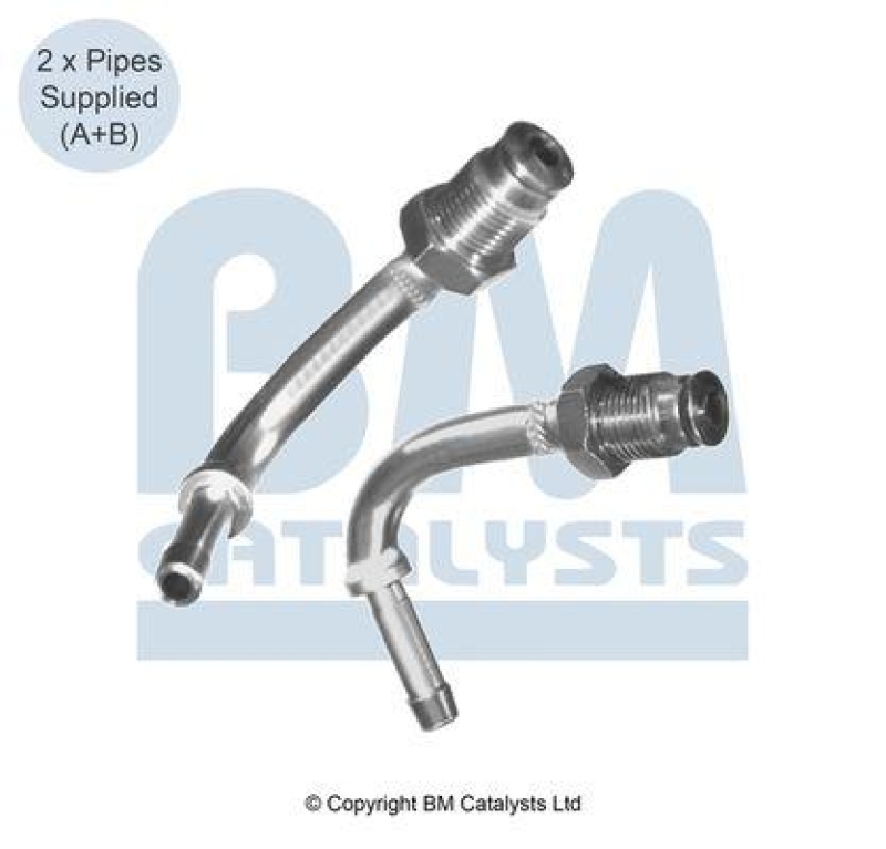 BM CATALYSTS Pressure Pipe, pressure sensor (soot/particulate filter)