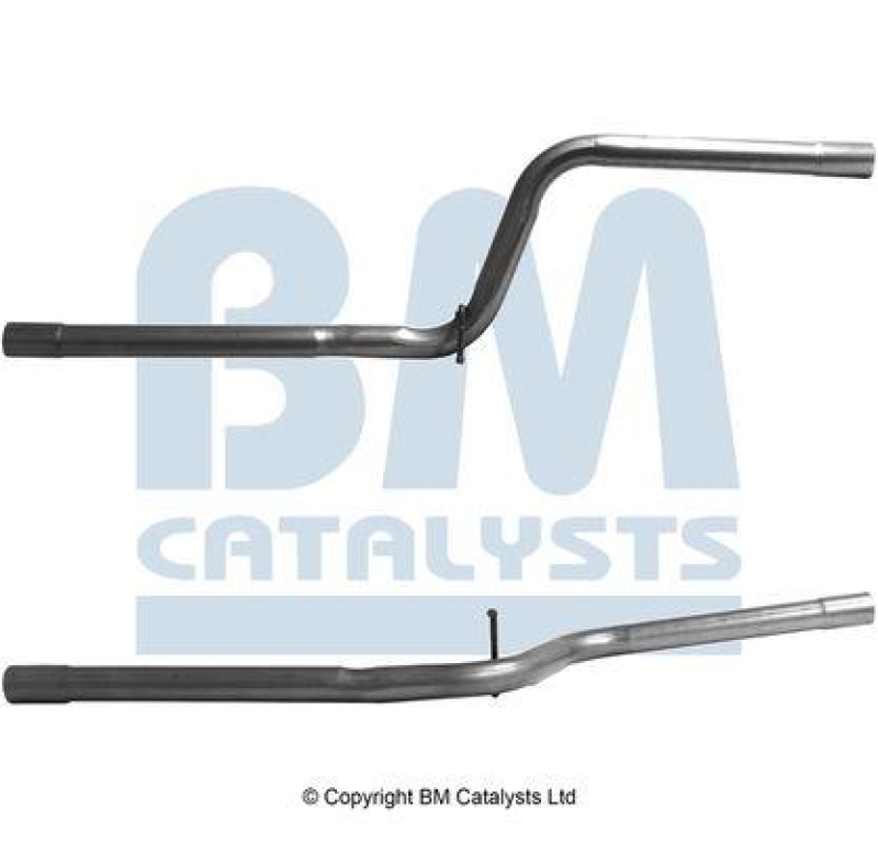 BM Catalysts Abgasrohr mitte passend für VW Caddy 3 Großraumlimous...