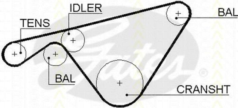 TRISCAN Timing Belt