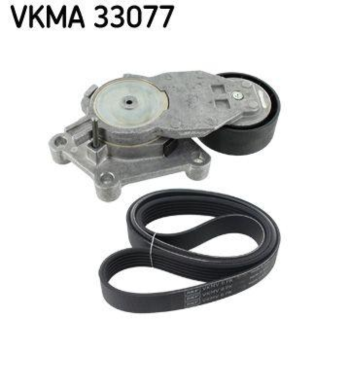SKF Keilrippenriemensatz VKMA 33077