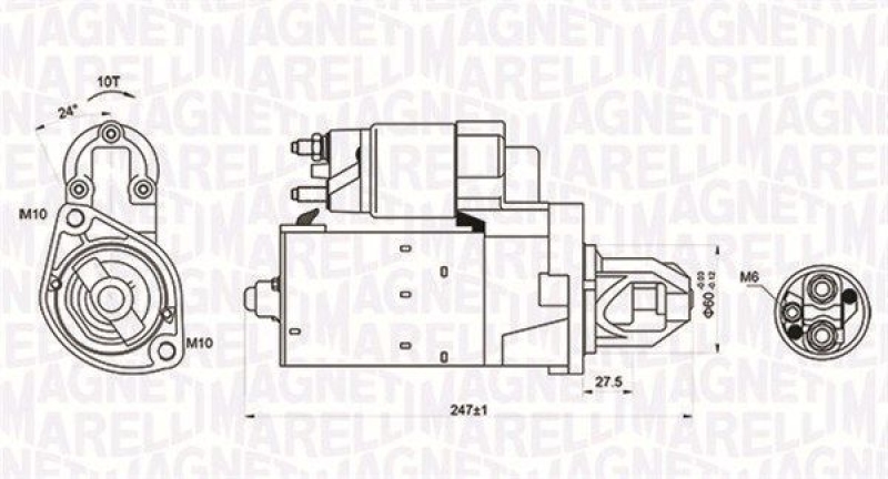 MAGNETI MARELLI Starter