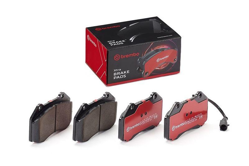 BREMBO Bremsbelagsatz, Scheibenbremse XTRA LINE P 23 117X