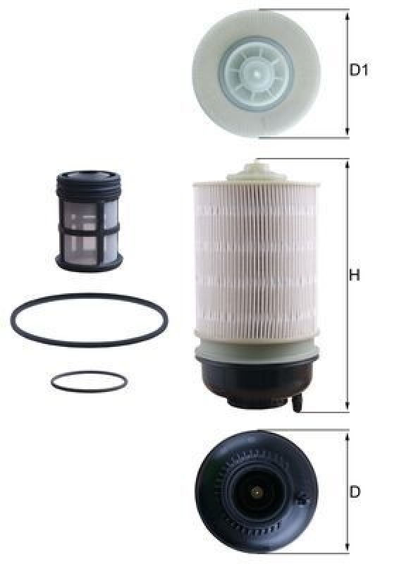 MAHLE Kraftstofffilter