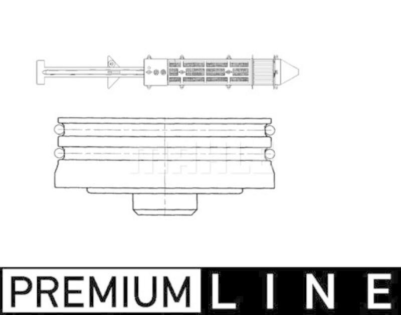 MAHLE Trockner, Klimaanlage BEHR *** PREMIUM LINE *** AD 190 000P