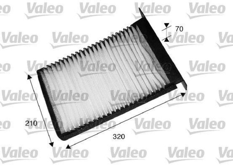 VALEO Filter, Innenraumluft VALEO ESSENTIAL 698799