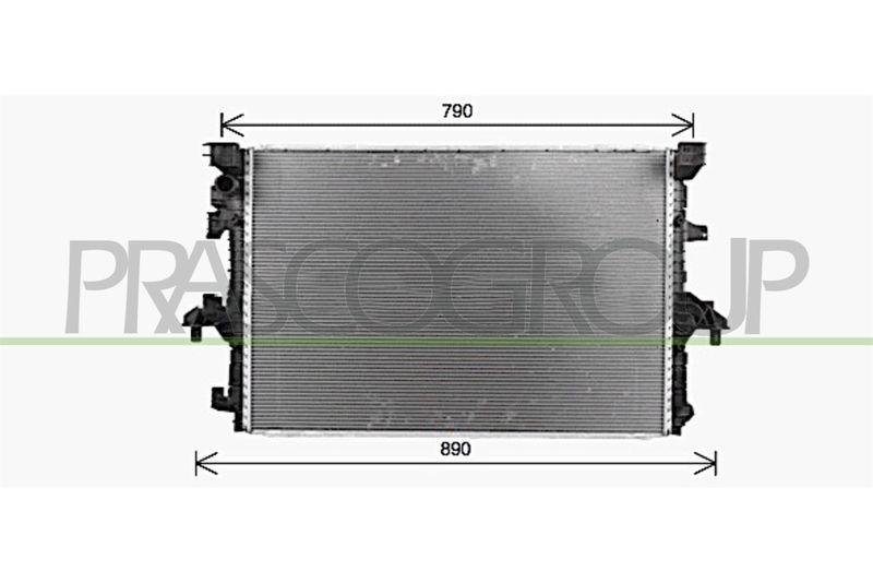 PRASCO Kühler, Motorkühlung