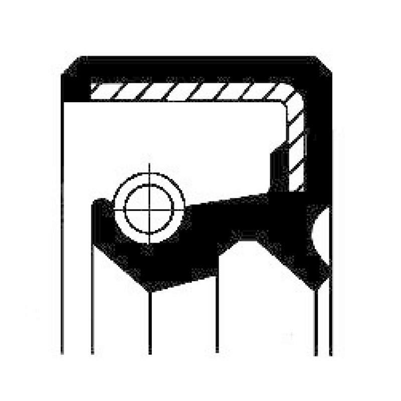 CORTECO Shaft Seal, wheel hub