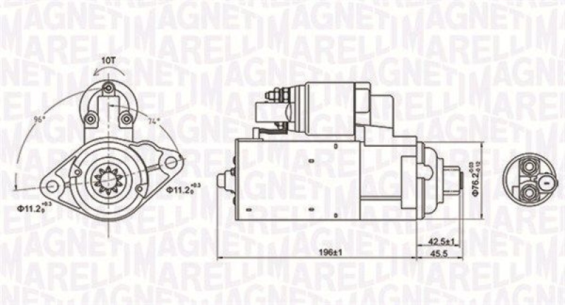 MAGNETI MARELLI Starter