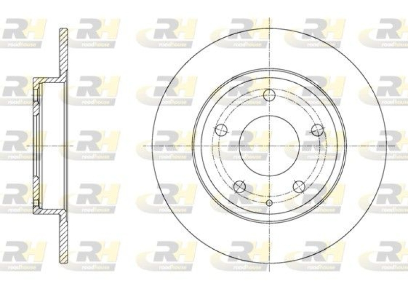 2x ROADHOUSE Brake Disc