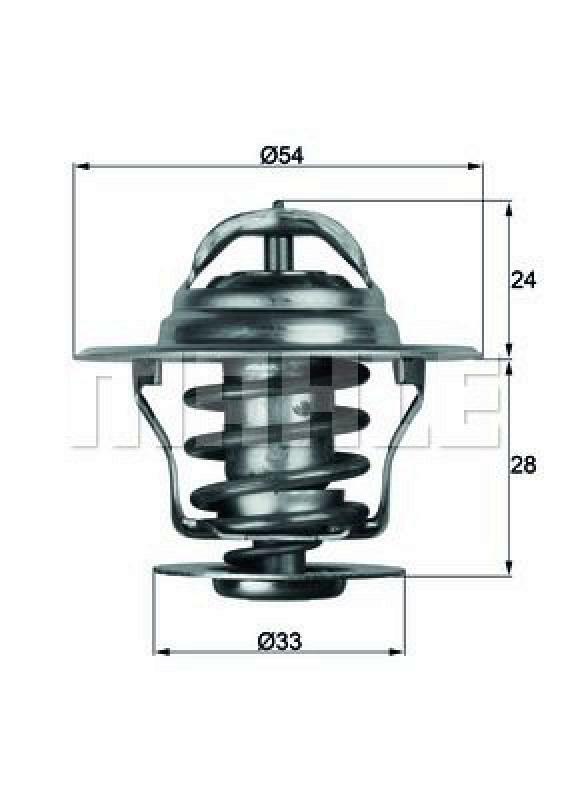 BEHR Thermostat, coolant