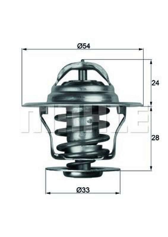 BEHR Thermostat, coolant