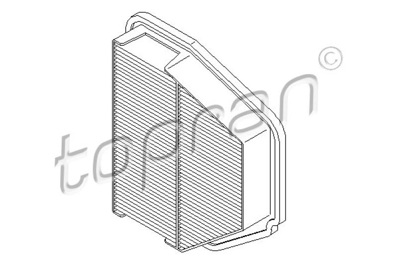 TOPRAN Luftfilter 207 482