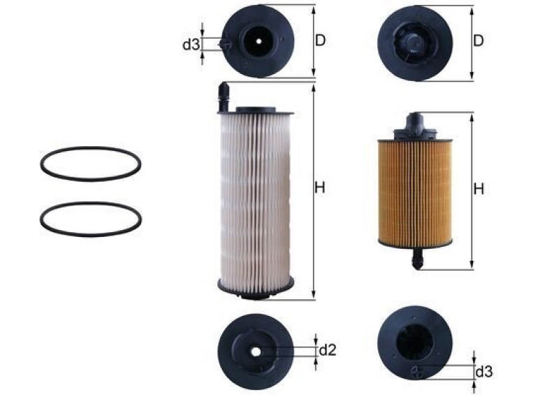 MAHLE Kraftstofffilter