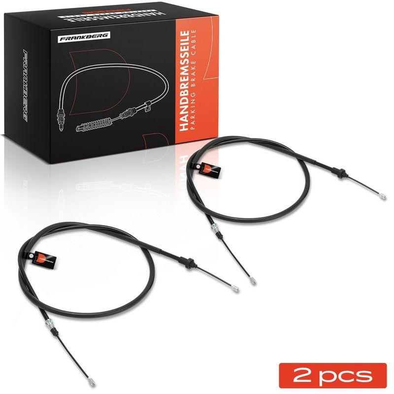 2x Frankberg Seilzug Feststellbremse Hinterachse beidseitig 5481FB0050390