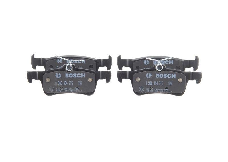 BOSCH Bremsbelagsatz, Scheibenbremse 0 986 494 715