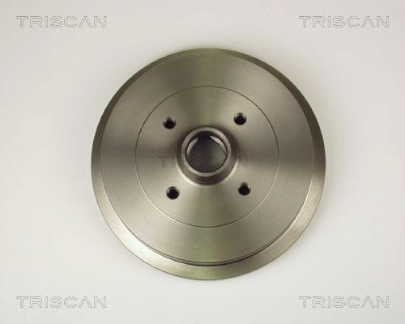 2x TRISCAN Brake Drum