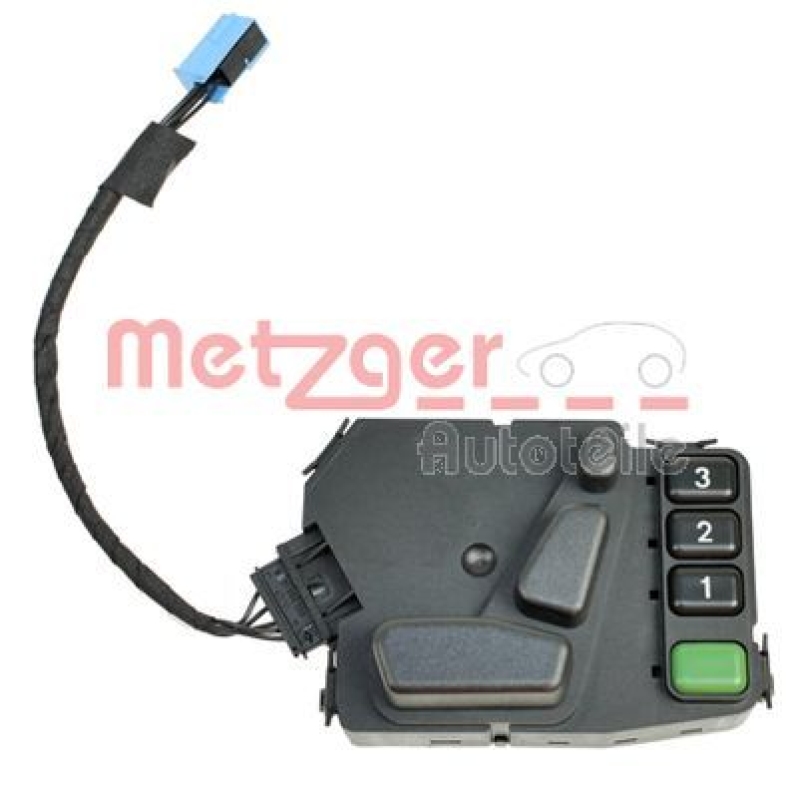 METZGER Actuator, seat adjustment OE-part