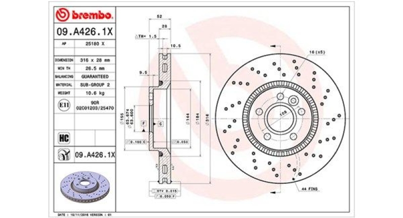 MAGNETI MARELLI Bremsscheibe