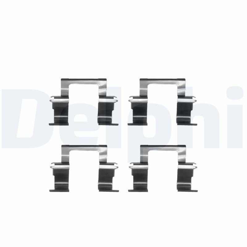 DELPHI Zubeh&ouml;rsatz, Scheibenbremsbelag LX0283