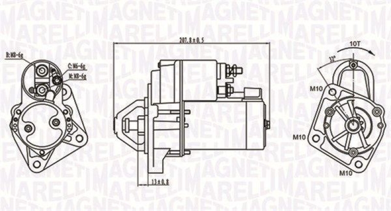 MAGNETI MARELLI Starter