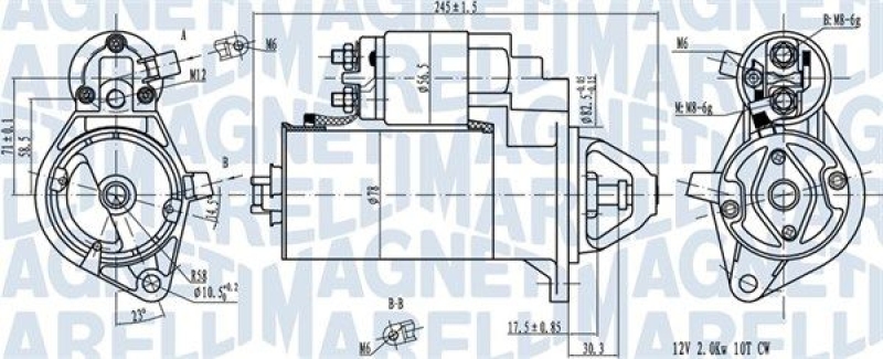 MAGNETI MARELLI Starter