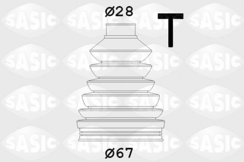 SASIC Bellow Kit, drive shaft