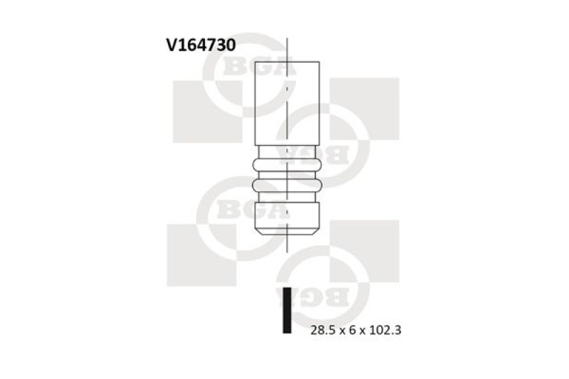 BGA Intake Valve