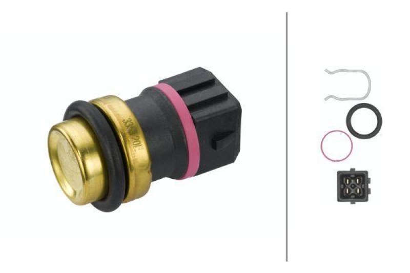 HELLA Sensor, Kühlmitteltemperatur 6PT 013 113-261