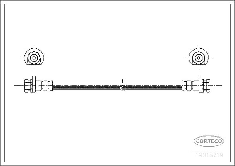 CORTECO Brake Hose