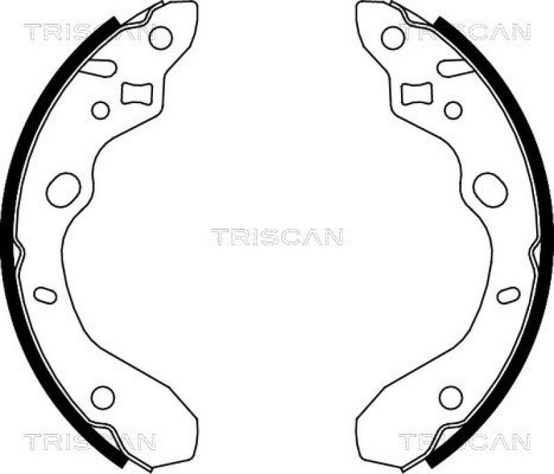 TRISCAN Bremsbackensatz 8100 50611