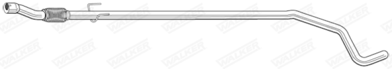 WALKER Abgasrohr