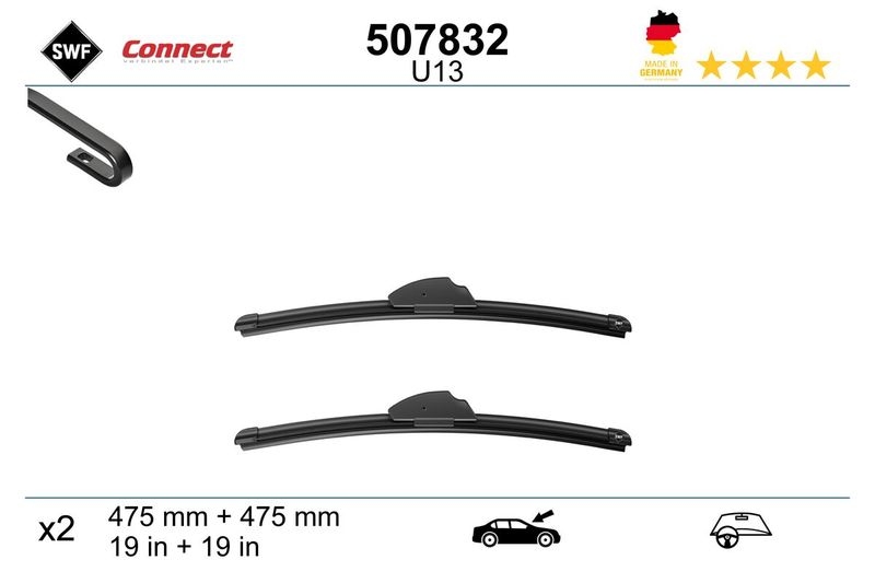 SWF Wischblatt CONNECT MADE IN GERMANY