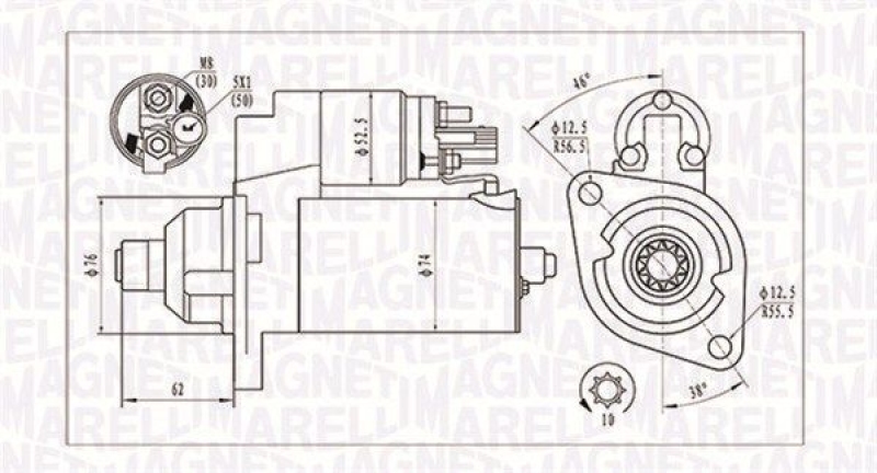 MAGNETI MARELLI Starter