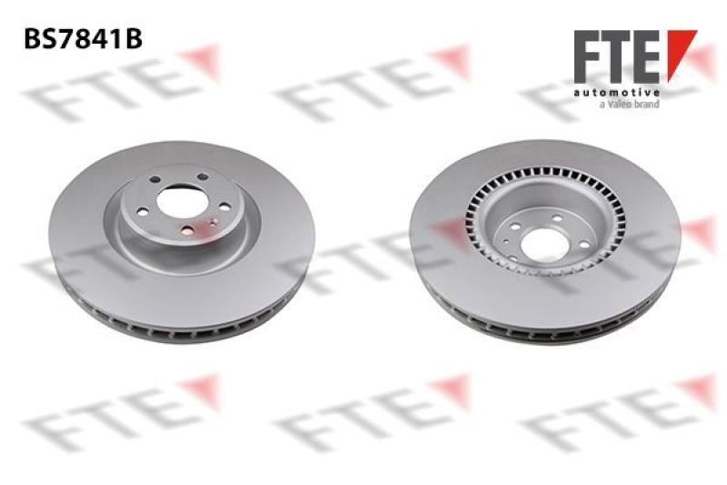 2x FTE Bremsscheibe COATED RANGE 9081165