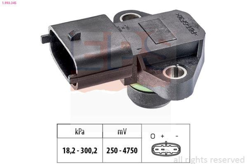 EPS Luftdrucksensor, Höhenanpassung Made in Italy - OE Equivalent