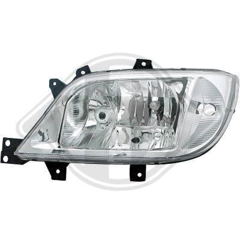 1x Diederichs Hauptscheinwerfer H7 H3 Links passend f&uuml;r Mercedes Sprinter B903