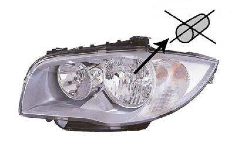 VAN WEZEL Headlight