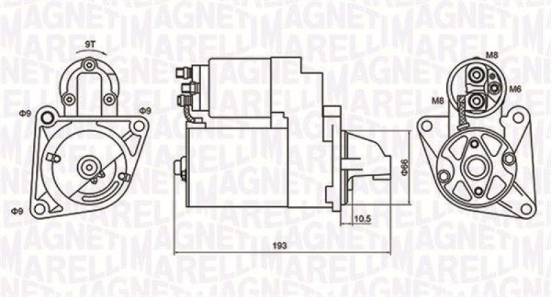 MAGNETI MARELLI Starter