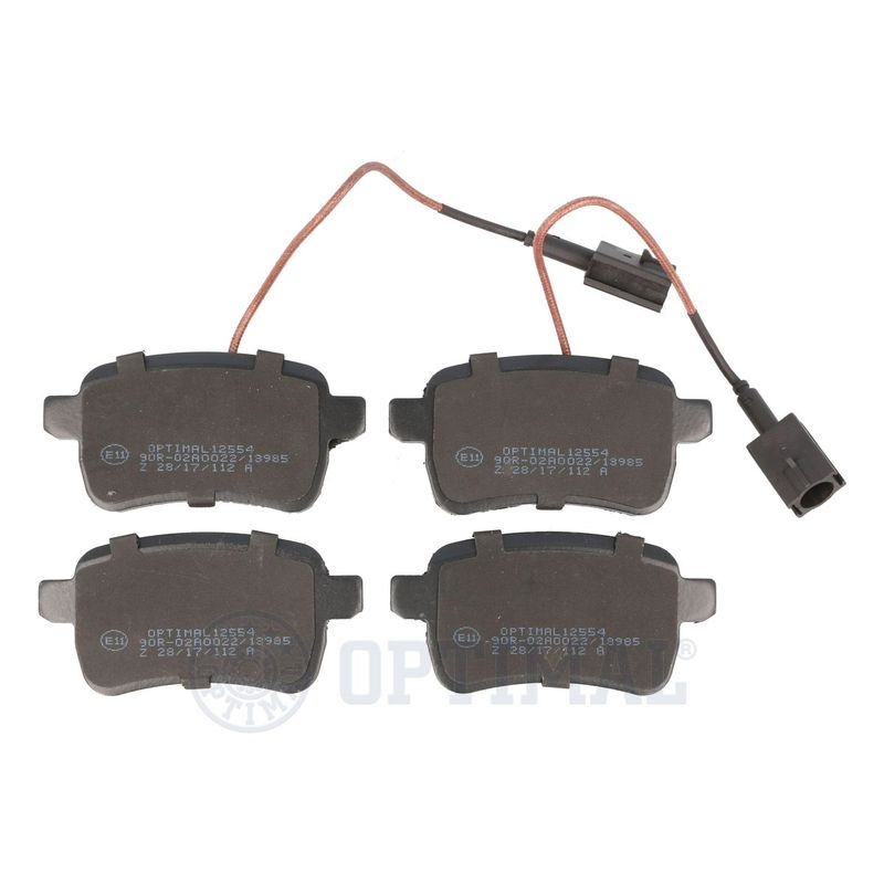 OPTIMAL Brake Pad Set, disc brake