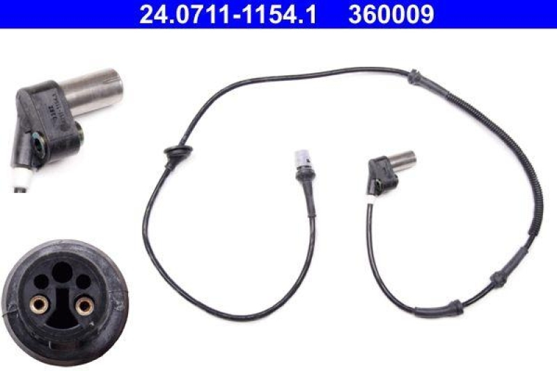 ATE Sensor, Raddrehzahl 24.0711-1154.1