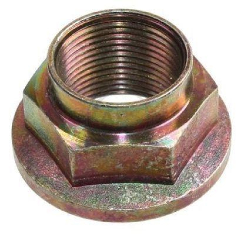 Nut, stub axle