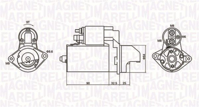 MAGNETI MARELLI Starter